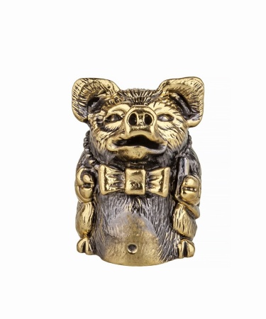 Поросенок с бантиком без подставки 22х30 мм. арт. 928.1