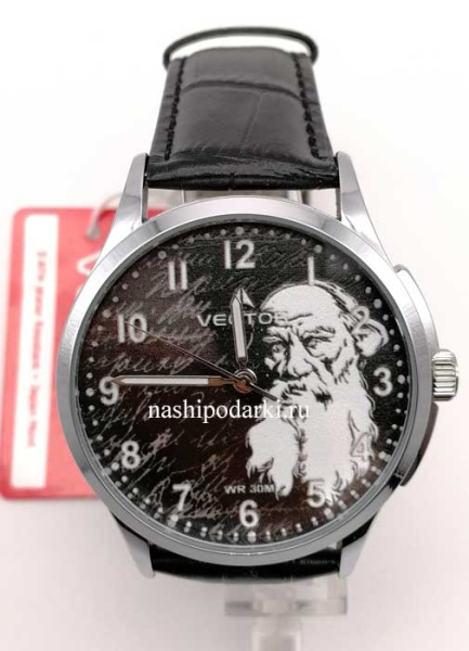 Часы мужские сувенирные "Толстой" арт. 9175343 купить