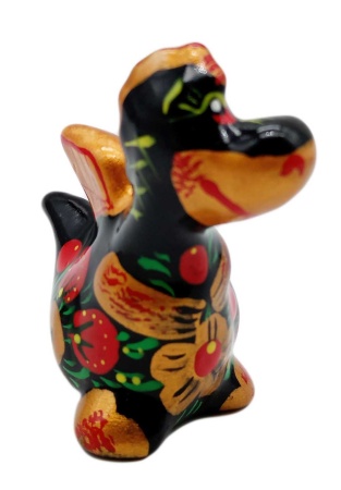 Дракон Хохлома 6х6 см. арт. 5733288