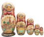 Матрешка Тверская Москва 20 см. 5 мест арт. 6892339