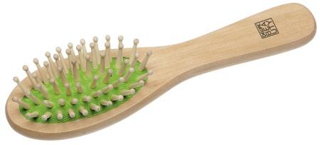 Щетка массажная овальная "Эко" DEWAL BEAUTY DBWG415ECO* 