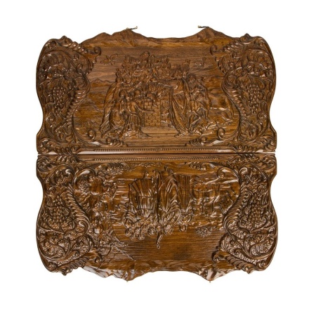 Нарды резные "Ноев Ковчег", Ustyan Артикул: GU080  Нарды резные "Ноев Ковчег", Ustyan Артикул: GU080