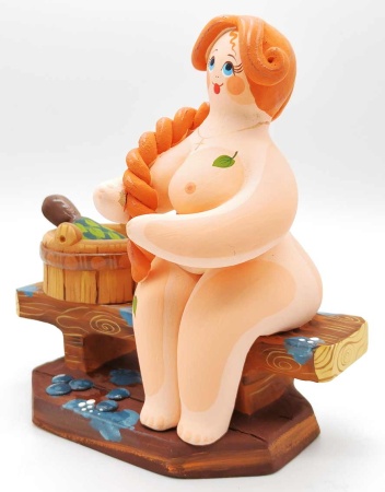 Ковровская игрушка "Купальщица" 15х15см арт. 229009313 Ковровская игрушка "Купальщица" 15х15см арт. 229009313