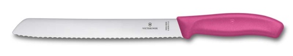 Нож для хлеба Swiss Classic 21 см, с серейторной заточкой VICTORINOX 6.8636.21L5B 