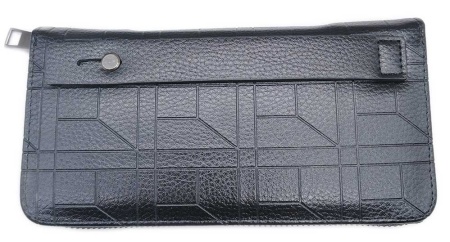 Портмоне мужское / Кошелек мужской на молнии 10х20 арт. 674453