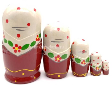 картинка Матрешка Маша 10 см. 5 кукол арт.  матрешки картинка Матрешка Маша 10 см. 5 кукол арт.  матрешки