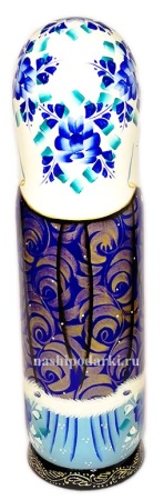 Матрешка штоф "Зима в шубке" 0.5 л. 32см арт. 1762523