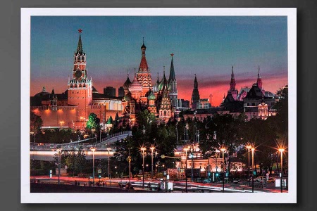 Открытка монументальная Москва 10х15 арт. 77732211