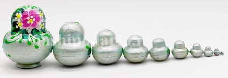 Матрешка мини 6 см. 10 мест арт. 983352  Матрешка мини 6 см. 10 мест арт. 983352