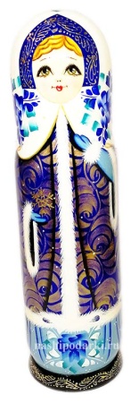 Матрешка штоф "Зима в шубке" 0.5 л. 32см арт. 1762523