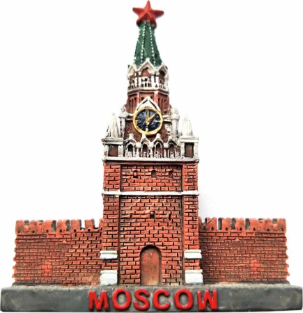 Фигурка Москва, Спасская башня 9 см. арт. 75757 Фигурка Москва, Спасская башня 9 см. арт. 75757