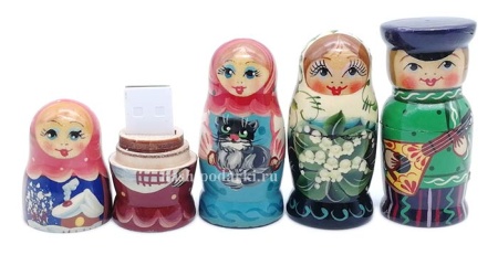 Флешка матрешка