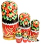 картинка Матрешка "Москва" 27 см. 10 мест арт. 1652222 матрешки