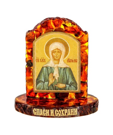 Икона Арочная СВ Матрона Московская 30х35 мм. арт. 2169.1