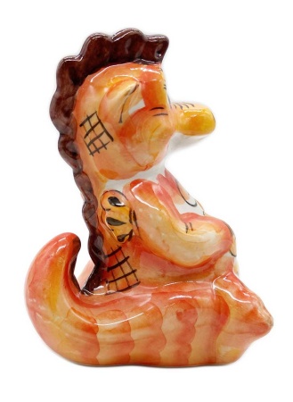 Дракон цветная гжель 13 см арт 4533299