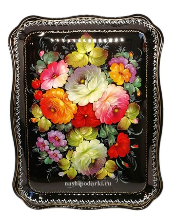 Поднос  букет 45х35см арт. 8735754 