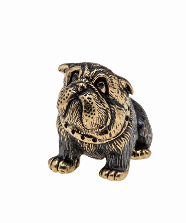 Собака Бульдог Английский Щенок без подставки арт. 1031.1