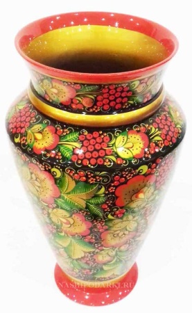 картинка Хохлома Ваза 30х17см Арт. 34359274 магазин подарков