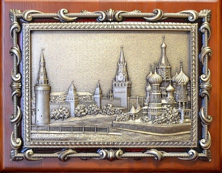 Плакетка "Васильевский спуск" в подарочной коробке Артикул: 13-110