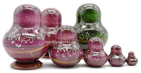 Матрешка "Жостово" 10 см. 5 мест арт. 54875411