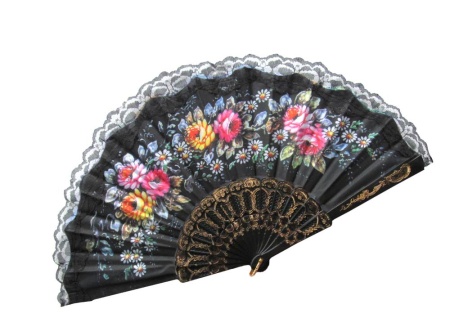 Веер "Цветы" арт. 66211 