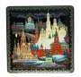 Шкатулка лаковая "Москва" 15х15 см. арт. 8564632