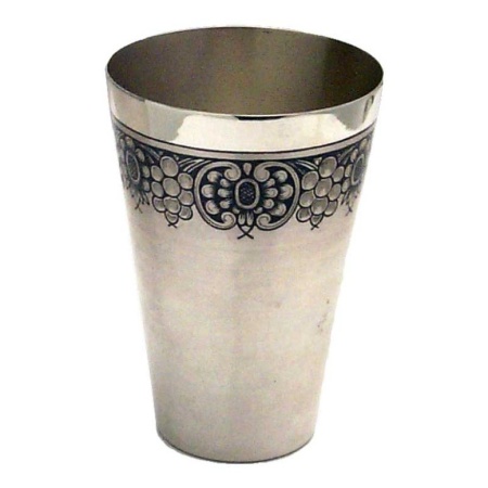 Серебряный Стакан для воды Арт: 40430004А05 магазин 
