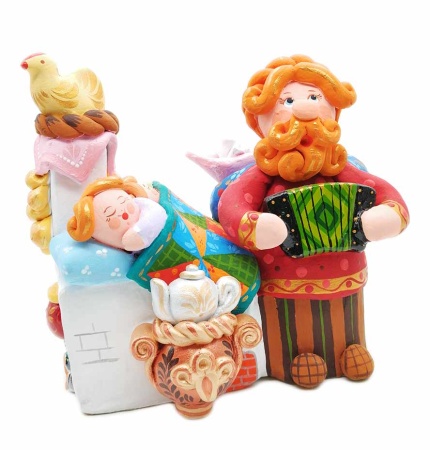 Ковровская игрушка "Печь" 15х16 см. арт. 980689313