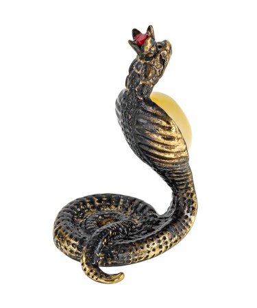 Змейка кобра с короной 20х31 мм. арт. 315
