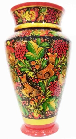 картинка Хохлома Ваза 30х17см Арт. 34359274 магазин подарков