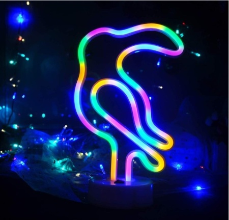 Светильник неоновый "Тукан" (USB в комплекте) Артикул: 8020 