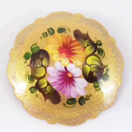 Брошь "Жостово" 5х5см арт. 4372322 