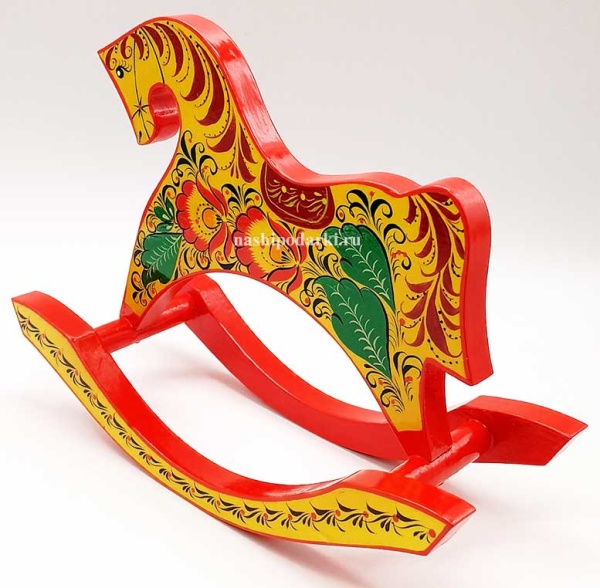 Лошадка сувенирная хохлома 21х16 см. арт. 9587411