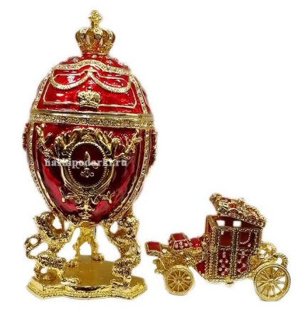Яйцо Фаберже карета