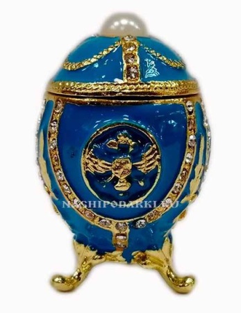 картинка Яйцо Фоберже 7см арт. 78124 магазин подарков