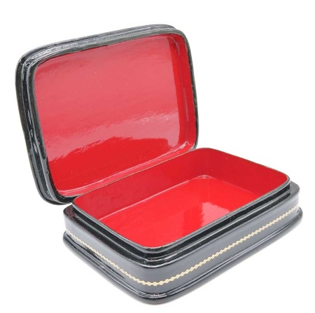 Шкатулка лаковая Жар-птица 11х8 см. арт. 583228