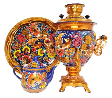 Самовар электрический набор 3 литра "Сказка" арт. 7622622 