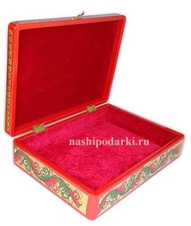 Шкатулка мезенская 17х23х6 см. арт. 896277