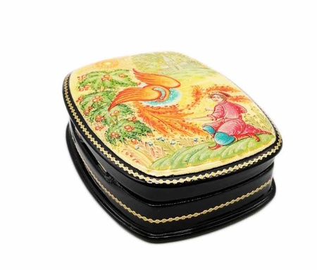 Шкатулка "Жар Птица" 10х8 см. арт. 4367852
