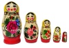 Матрешка Семеновская-хохломская 5 мест 11см арт. 182311