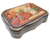 Шкатулка лаковая "Сватовство" 17х22 см. арт. 762276