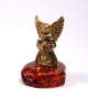 Фигурка из латуни с янтарем Ангел арт. 1105