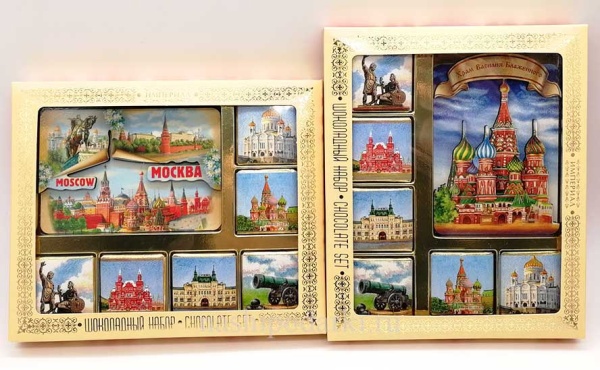 Шоколадный набор с магнитом "Москва" 50 г арт. 678954