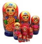 Матрешка "Розы" 10 мест 26см арт. 468449