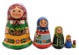 Матрешка Сергиево-посадская 5 мест 12 см. арт. 7231298