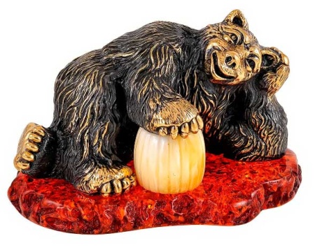 Медведь Барин 80х50 мм. арт.  2086