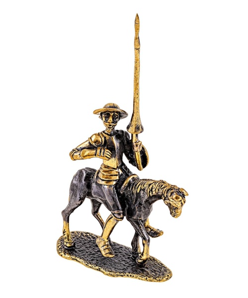 Дон Кихот на коне без подставки 40х75 мм. арт. 1734.1