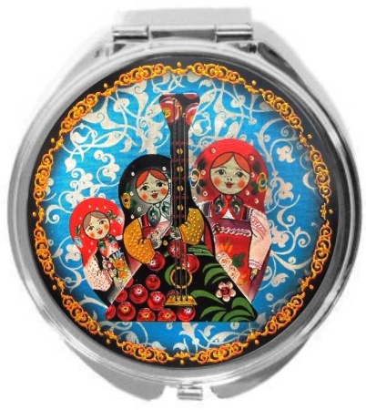 Зеркальце 7х7 см. арт. 753433  Зеркальце 7х7 см. арт. 753433