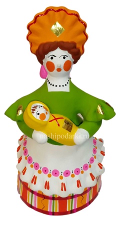 Барыня с ребенком 17см. арт. 76653243