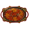 Поднос с ручками Хохлома 41 х 25 см арт. 8546544